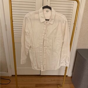 Aerie White Button Down Shirt
